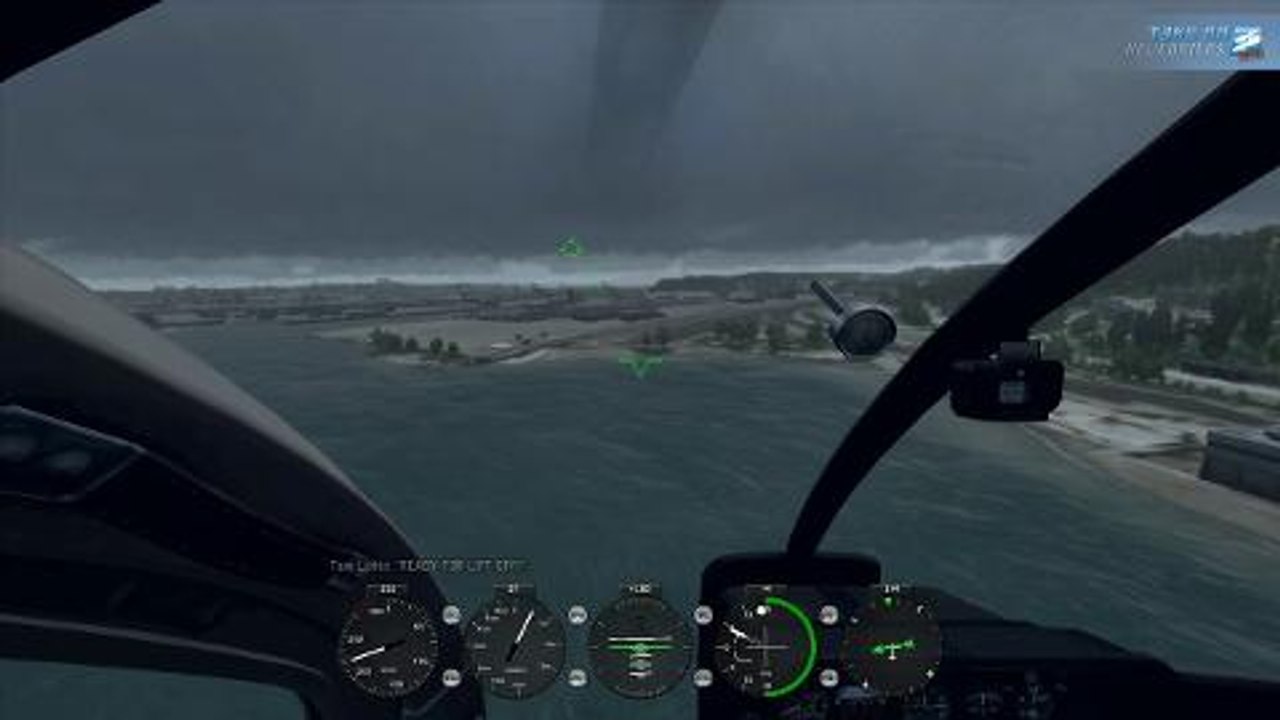 Erster Start in Take On Helicopters