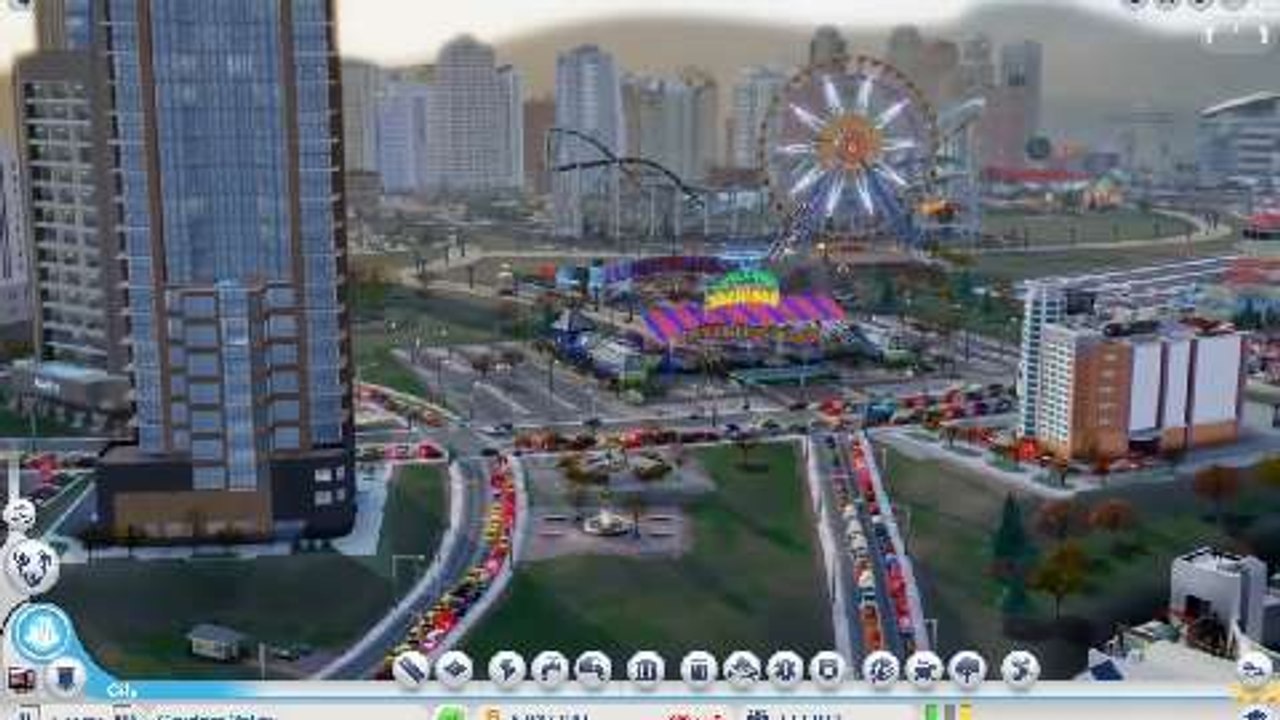 SimCity Freizeitpark Walkthrough