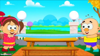 Five Little Monkeys | Nursery Rhymes for Children | Kids Songs by HooplaKidz TV