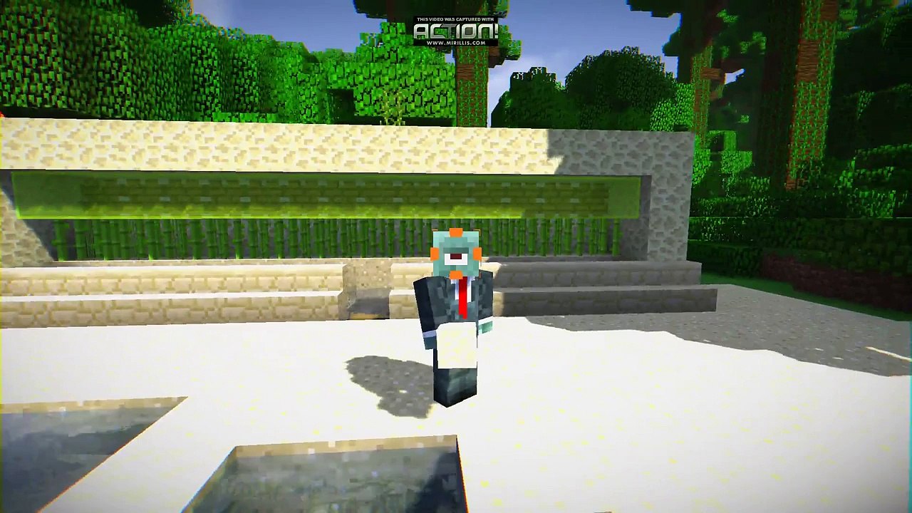 Jak zrobić automatyczną farmę trzciny w Minecraft | How to make automatic sugar cane farm