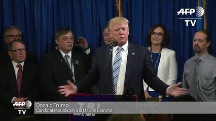 Etats-Unis:Trump décroche l'investiture pour la Maison Blanche