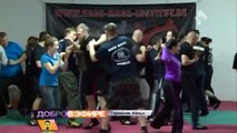 short docu at REN TV - Russia about women selfdefense at krav maga institute cologne