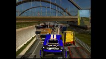 Euro Truck Simulator 2 MP:Идиоти в Europort(Idiots at Europort)