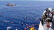 تسجيل مصور لغرق زورق لاجئين قبالة سواحل ليبيا