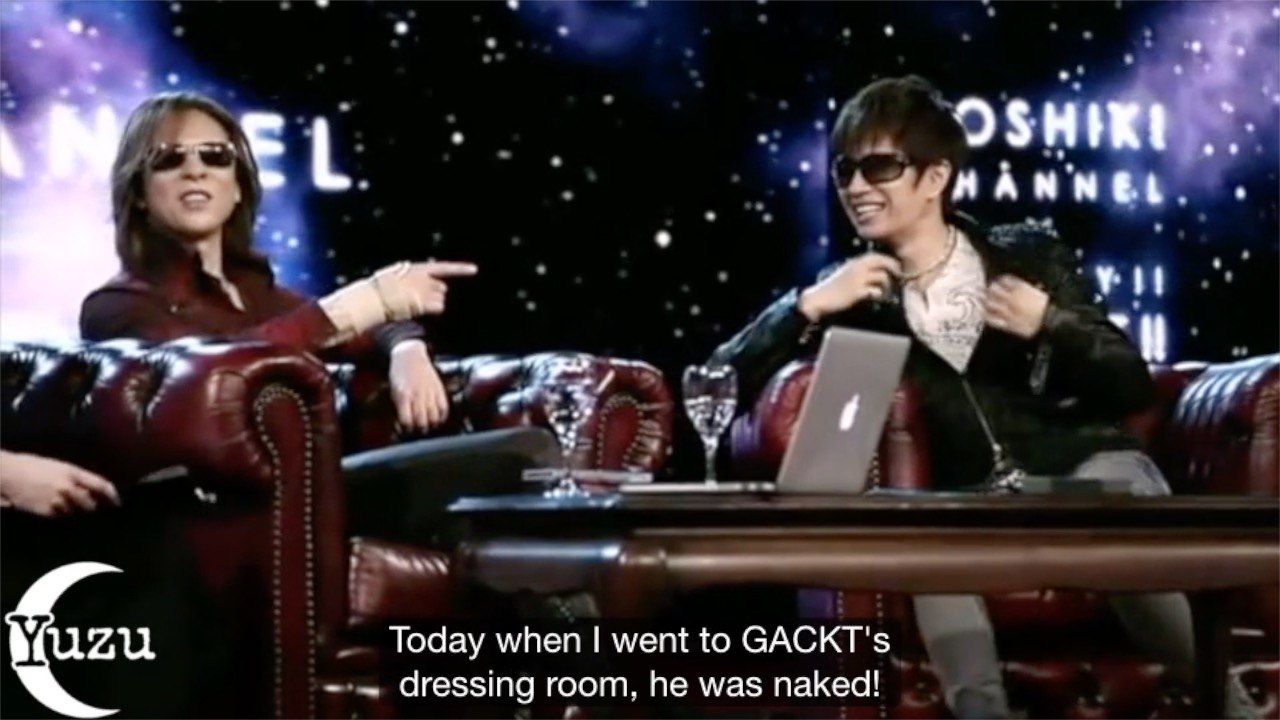 Yoshiki & GACKT niconico (1) 05.23.2016 Eng Sub