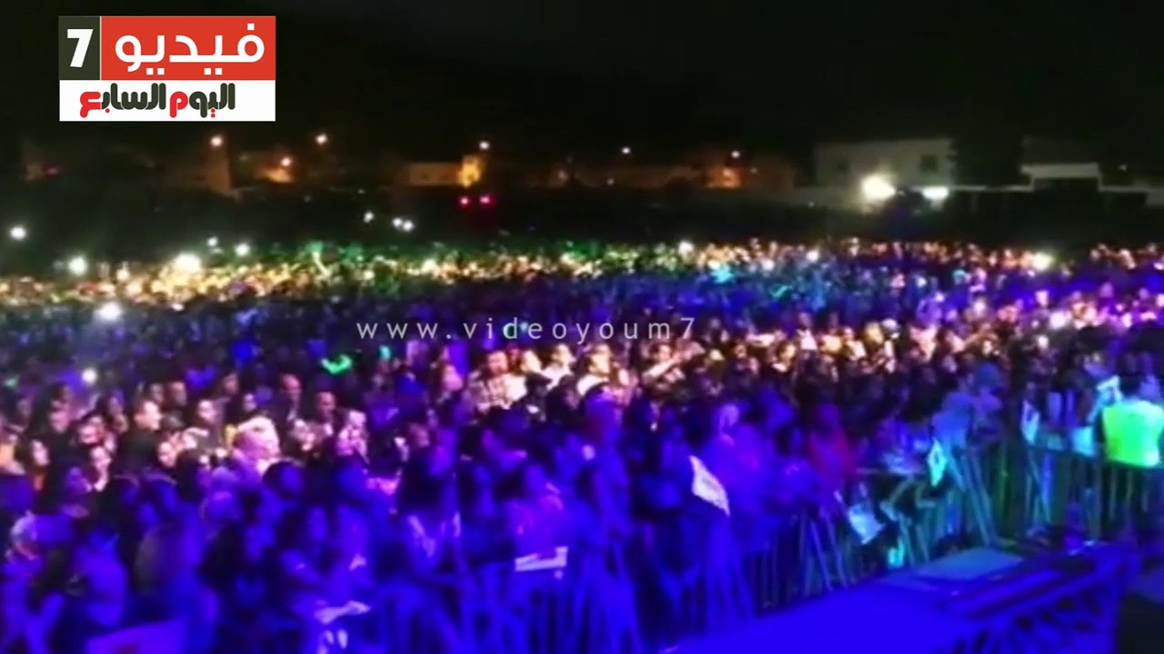 بالفيديو.. شيرين تغنى "ألف ليلة وليلة" لكوكب الشرق فى مهرجان موازين