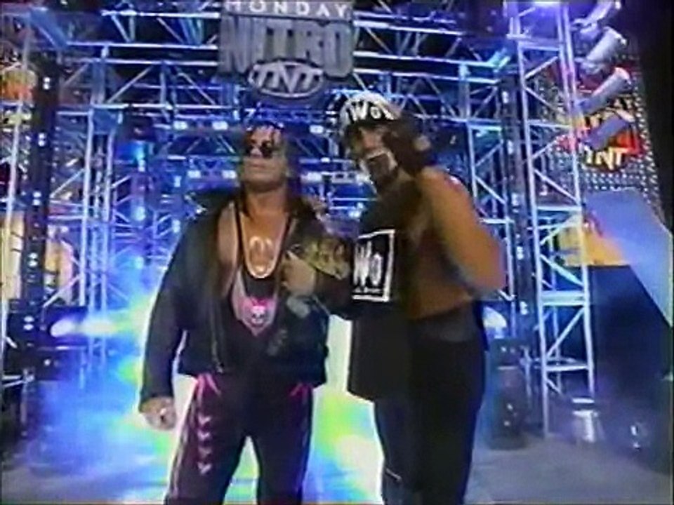 Hollywood Hogan & Bret Hart (nWo B&W) vs. Sting (nWo Wolfpac) & Ultimate Warrior (OWN) - ENTRANCES
