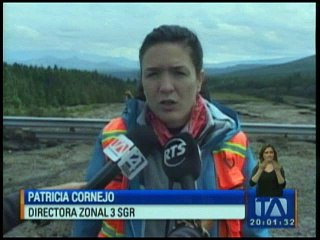 Ingreso sur del Parque Nacional Cotopaxi se mantuvo cerrado por lahares