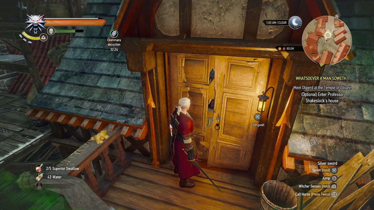 WITCHER 3 DEATH MARCH! WALKTHROUGH 348 WHATSOEVER A MAN SOWETH...