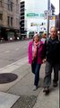 Crazy Old Racist White Lady trying to Attack Me DOWNTOWN SEATTLE LOL  RACISM STILL EXISTS