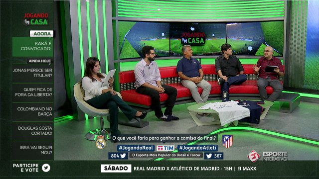 Kaká no lugar de Douglas Costa