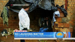 Jack Black, Red Nose Day Team Up To Fight Poverty, Follow Up With Kids In Uganda TODAY