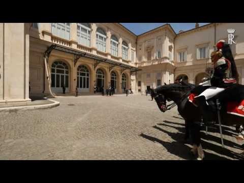 Roma - Mattarella incontra il Presidente della Repubblica del Costa Rica (26.05.16)