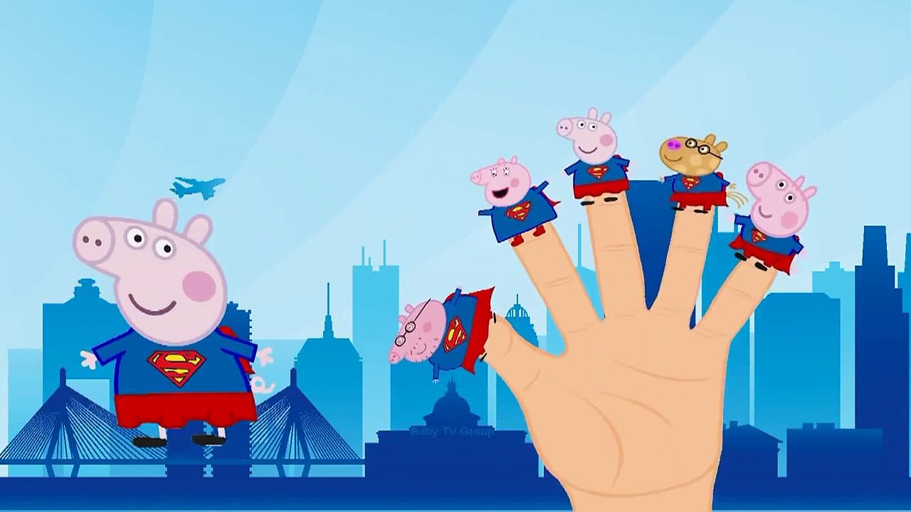 Peppa Pig Superman Finger Family and more video snippet