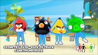 Geometry Dash - Back On Track (Angry Birds,Super Mario Dance y Geometry Dash Mix)