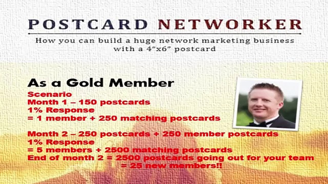 Free  Postcard Networker Membership