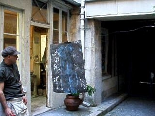 Hommage  à Yves Klein