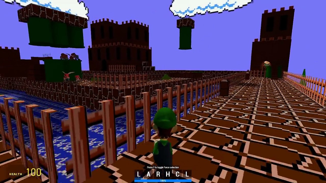 マリオ軍団vsルイージ！マリオがゴールするのを阻止せよ！