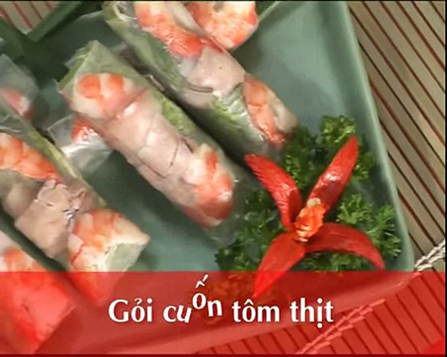 Mon Ngon Moi Ngay - Goi Cuon Tom Thit - Nau Mon Ngon Viet Nam