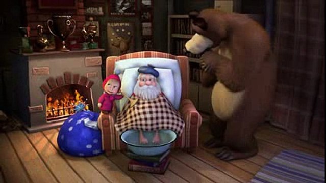 Маша и Медведь - Раз, два, три, ёлочка гори! (Нужен пастельный лежим!)