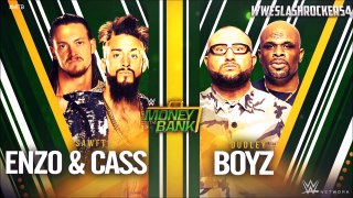 WWE Money In the Bank 2016 Match Card