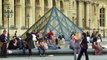 Photographer makes Louvre pyramid 'disappear' with huge photo illusion