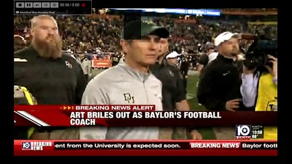 Baylor reassigns Starr, fires Briles, places AD on probation