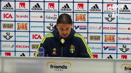 Football star Ibrahimovic dodges Man United speculation