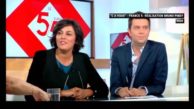 Loi Travail: l'émission C à Vous avec Myriam El Khomri interrompue par des manifestants - Le 27/05/2016 à 7h40