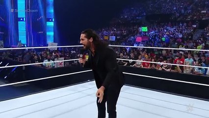Seth Rollins returns to SmackDown and leaves with a smile on his face- SmackDown, May 26, 2016