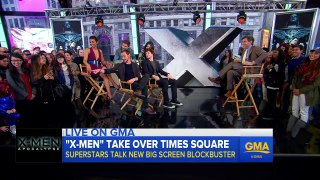 X-Men - Apocalypse Cast Visits 'GMA'