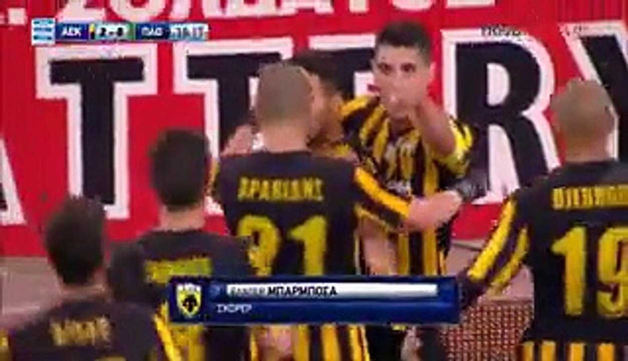 All Goals- AEK Athens 3-1 Panathinaikos - 26.05.2016