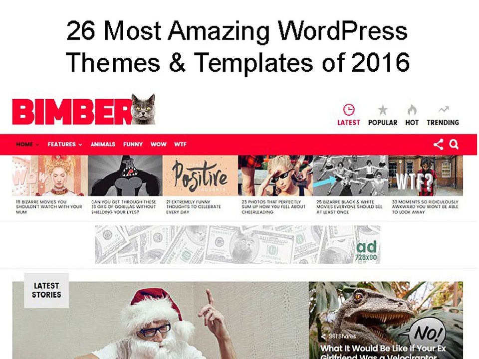 26 Most Amazing WordPress Themes
