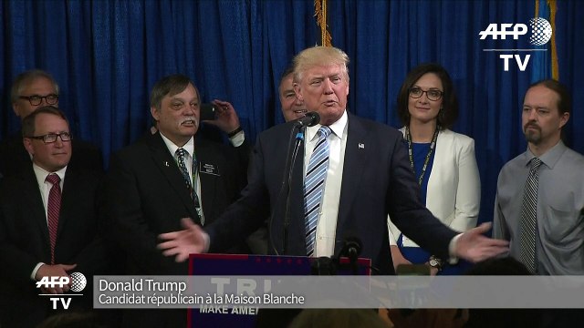 Etats-Unis:Trump décroche l'investiture pour la Maison Blanche