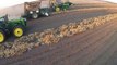 Johanning Farms 2014 Kidney Bean harvest wraps up with Pickett Combines via Drone