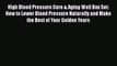 PDF High Blood Pressure Cure & Aging Well Box Set: How to Lower Blood Pressure Naturally and