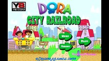 Play Free Dora and Diego Games Online   Dora And Diego City Railroad Game   Dora Car Games