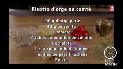 Gourmand - Risotto d’orge au comté - 2016/05/27