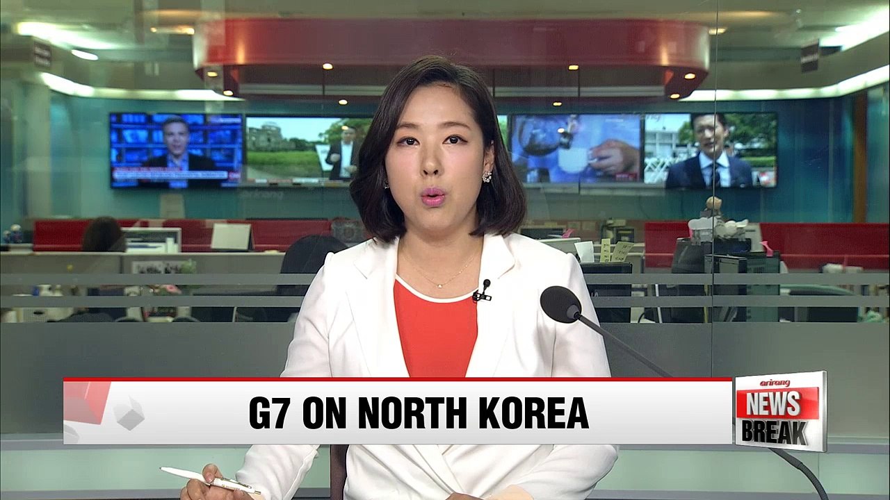 G7 statement condemns N. Korea nuclear test and missile launch