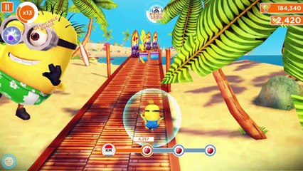 Despicable Me 2 Minion Rush - Minion Beach 15km - Dave Minion