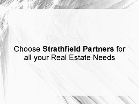 Choose Strathfield Partners for all your Real Estate Needs