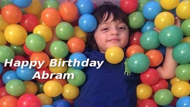 Happy Birthday AbRam Khan | Shahrukh Khan Celebrates In Mid Air!