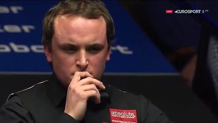 Unfortunate Way to Lose a Frame ᴴᴰ 2016 World Snooker Championship R1