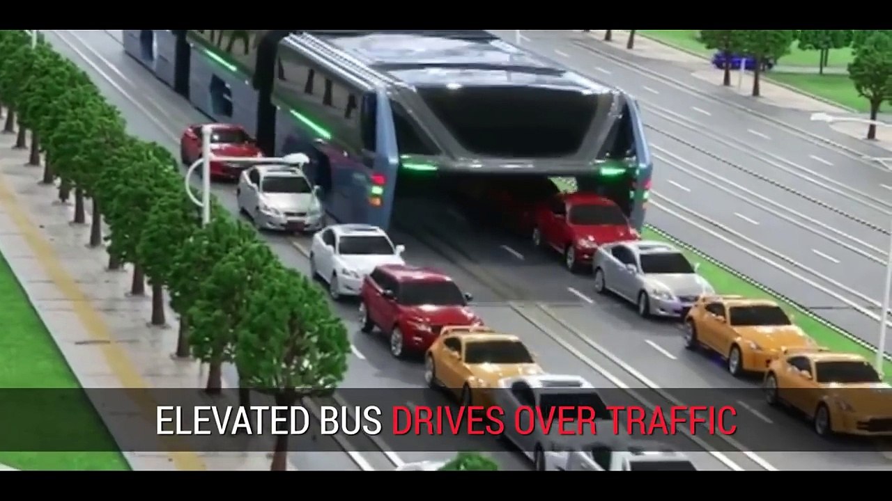 Un bus géant pourrait bien révolutionner les transports