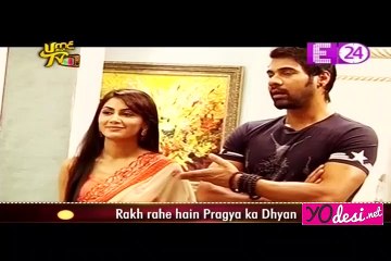 Ye Lo Ji Shuru Ho Gaya Romance- Kumkum Bhagya 27th May 2016