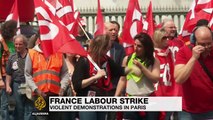 Paris police make arrests after clashes with protesters - Al Jazeera Video