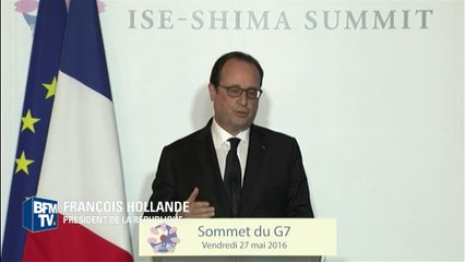 Loi Travail: "Je l'ai voulue cette réforme", martèle Hollande