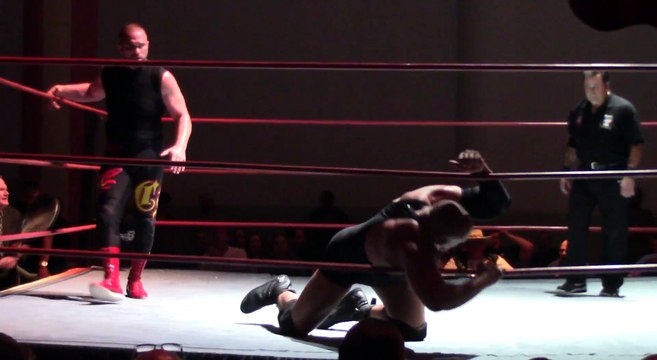 Godzilla Jax Dane w/ Jim Cornette vs. Charlie Haas w/ Black Bart - NWA Parade of Champions 2K16 - NWA World Heavyweight Championship