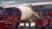 Токийский аэропорт Ханэда закрылся из-за возгорания южнокорейского лайнера