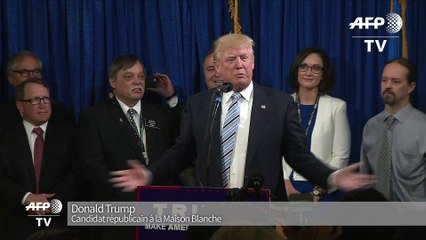 Etats-Unis:Trump décroche l'investiture pour la Maison Blanche